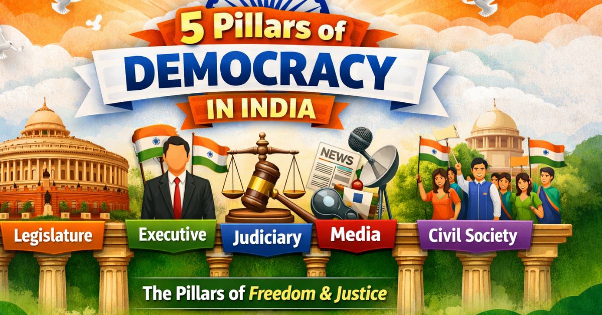 5 Pillars of Democracy in India