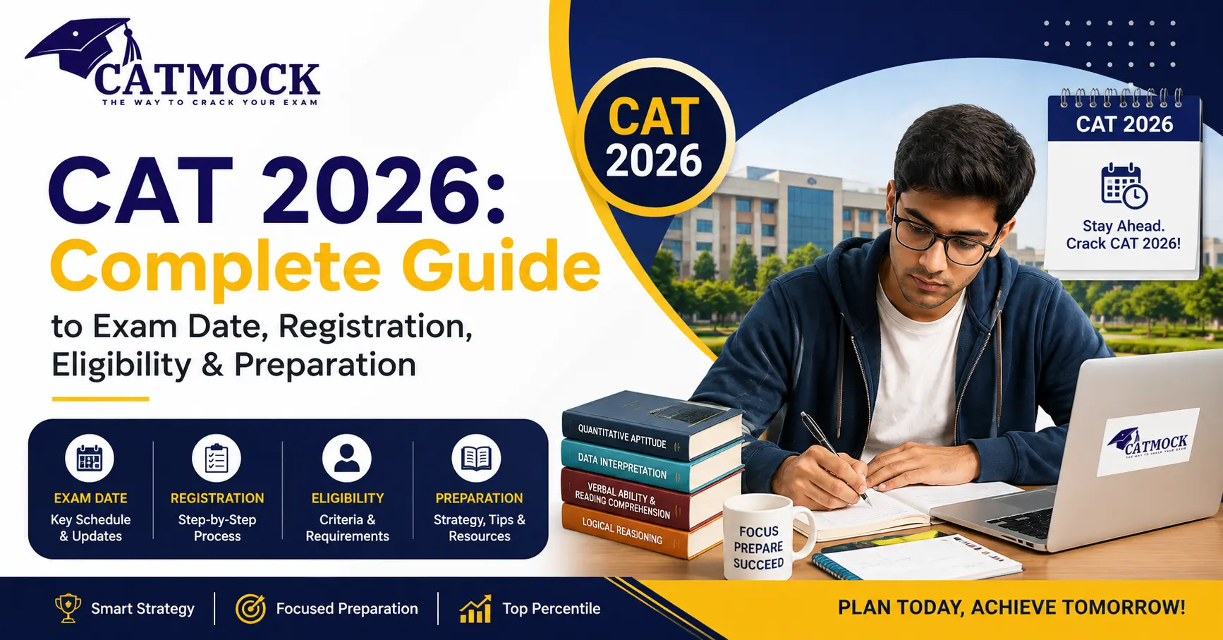 You are currently viewing CAT 2026: Complete Guide to Exam Date, Registration, Eligibility & Preparation