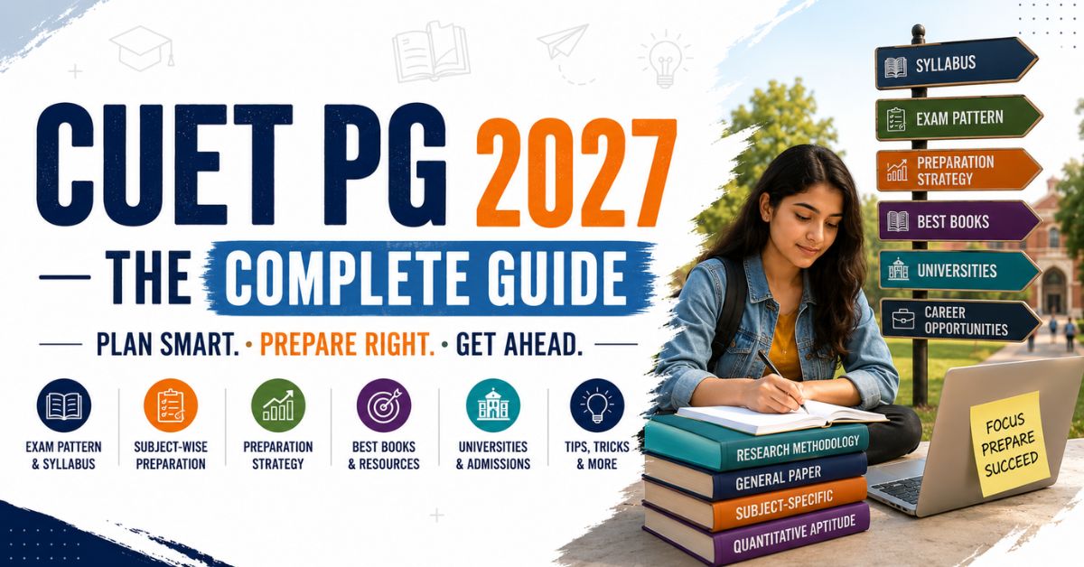 You are currently viewing CUET PG 2027 MBA – THE COMPLETE GUIDE