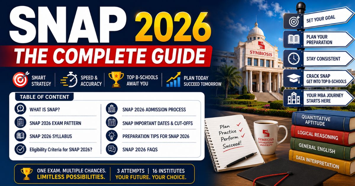 You are currently viewing SNAP 2026 – THE COMPLETE GUIDE
