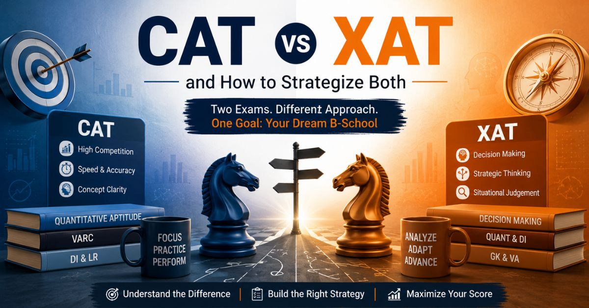 You are currently viewing CAT vs XAT — and How to Strategise Both