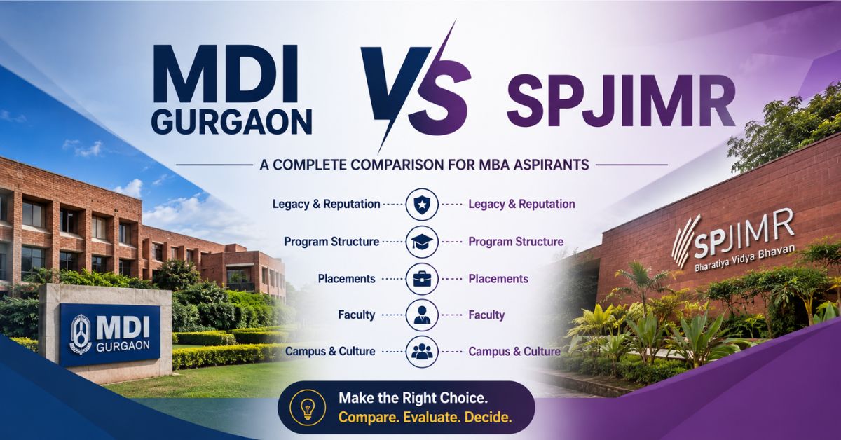 You are currently viewing MDI Gurgaon vs SPJIMR: Which MBA College Is Right for You?