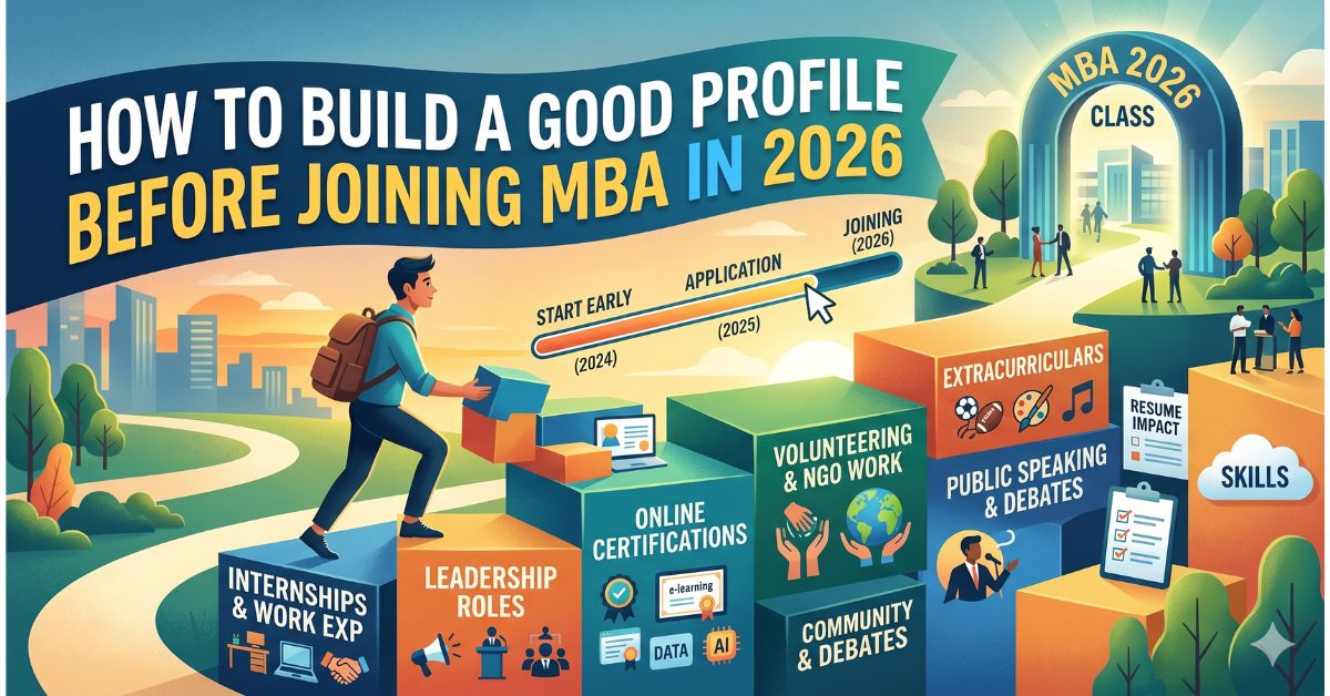 You are currently viewing How to Build a Good Profile Before Joining MBA in 2026