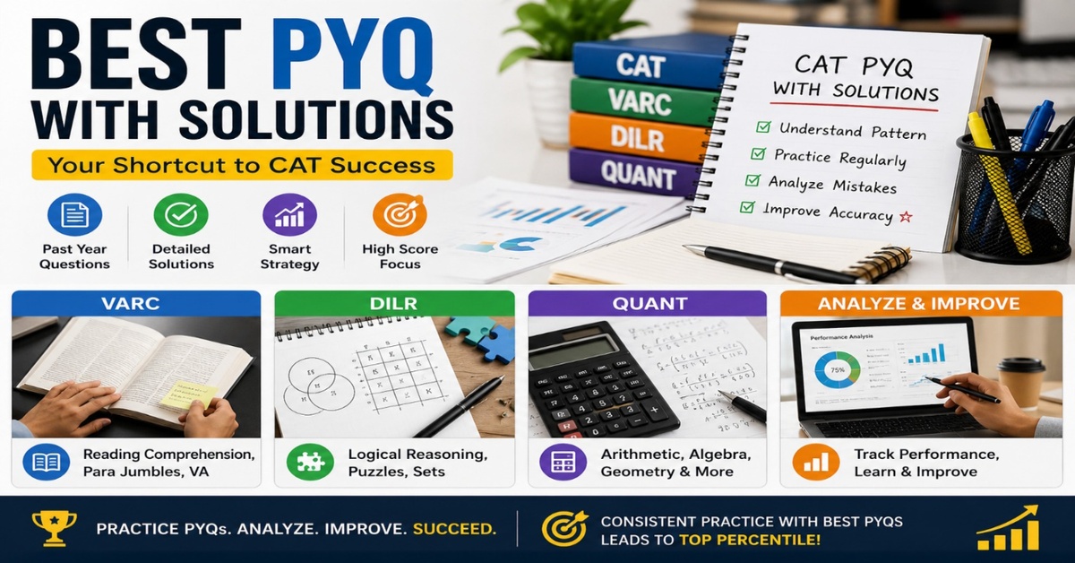 You are currently viewing Best CAT PYQ with Solutions