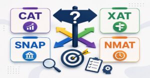 Read more about the article CAT VS XAT VS SNAP VS NMAT