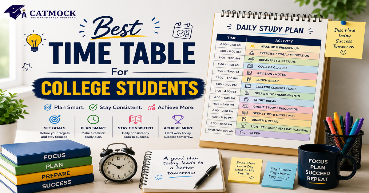 You are currently viewing Best Time Table For College Students