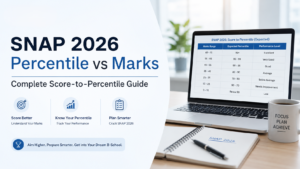 Read more about the article SNAP Percentile vs Marks 2026: Complete Score-to-Percentile Guide