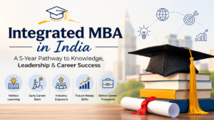Read more about the article Integrated MBA in India: Advantages, Disadvantages, Colleges, Career Opportunities and Jobs