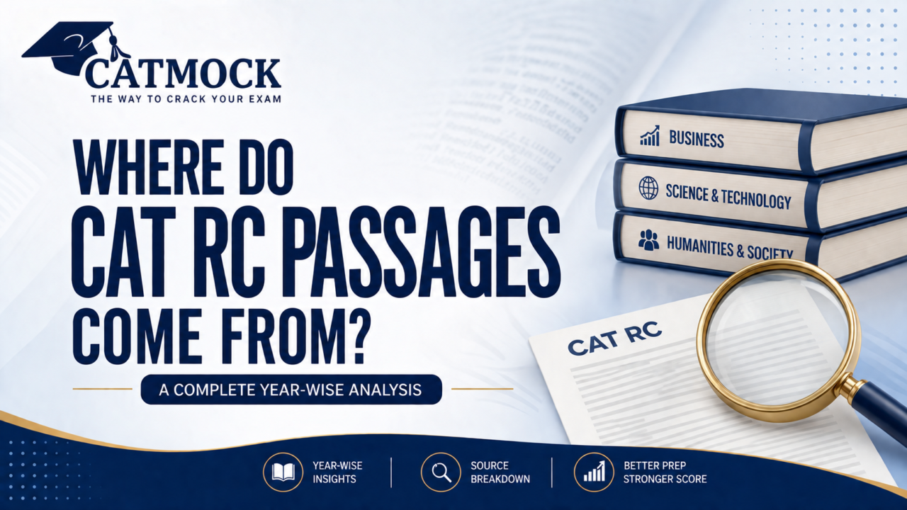You are currently viewing Where Do CAT RC Passages Come From? A Complete Year-Wise Analysis