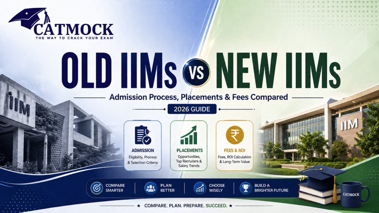 You are currently viewing Old IIMs vs New IIMs: Admission Process, Placements & Fees Compared (2026 Guide)