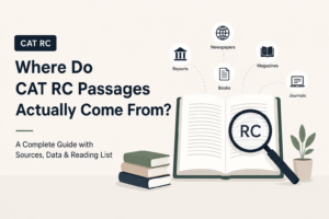 Read more about the article Where Do CAT RC Passages Actually Come From? A Complete Guide with Sources, Data & Reading List