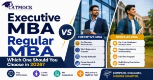 Read more about the article Executive MBA vs Regular MBA: Which One Should You Choose in 2026?