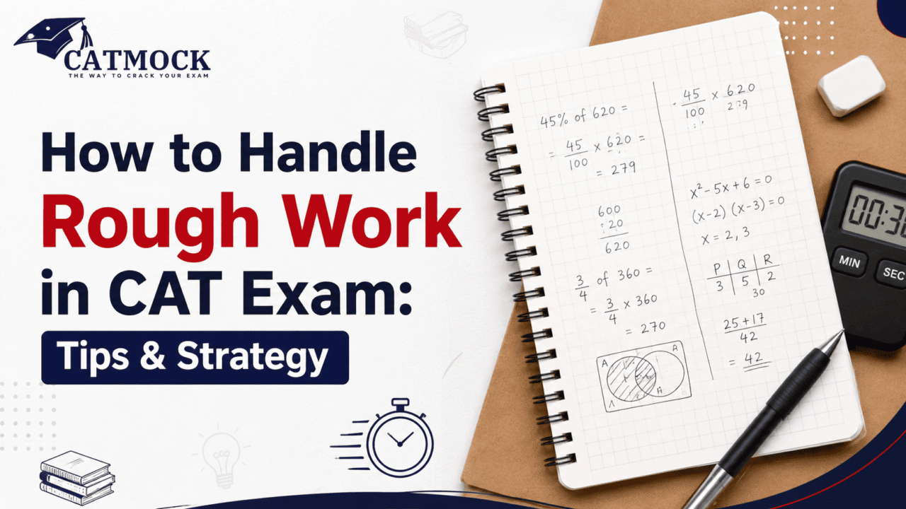 You are currently viewing How to Handle Rough Work in CAT Exam: Tips & Strategy