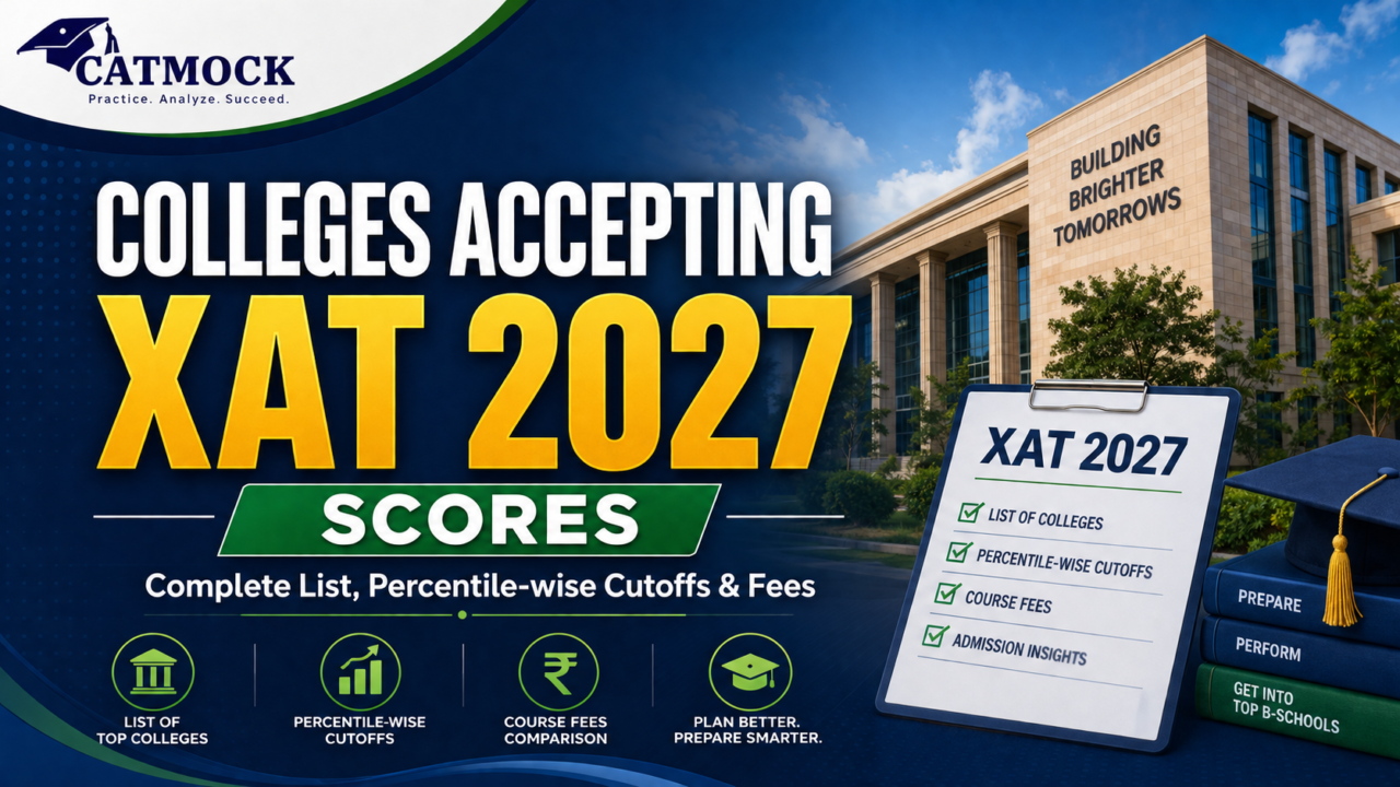 You are currently viewing Colleges Accepting XAT 2027 Scores: Complete List, Percentile-wise Cutoffs & Fees