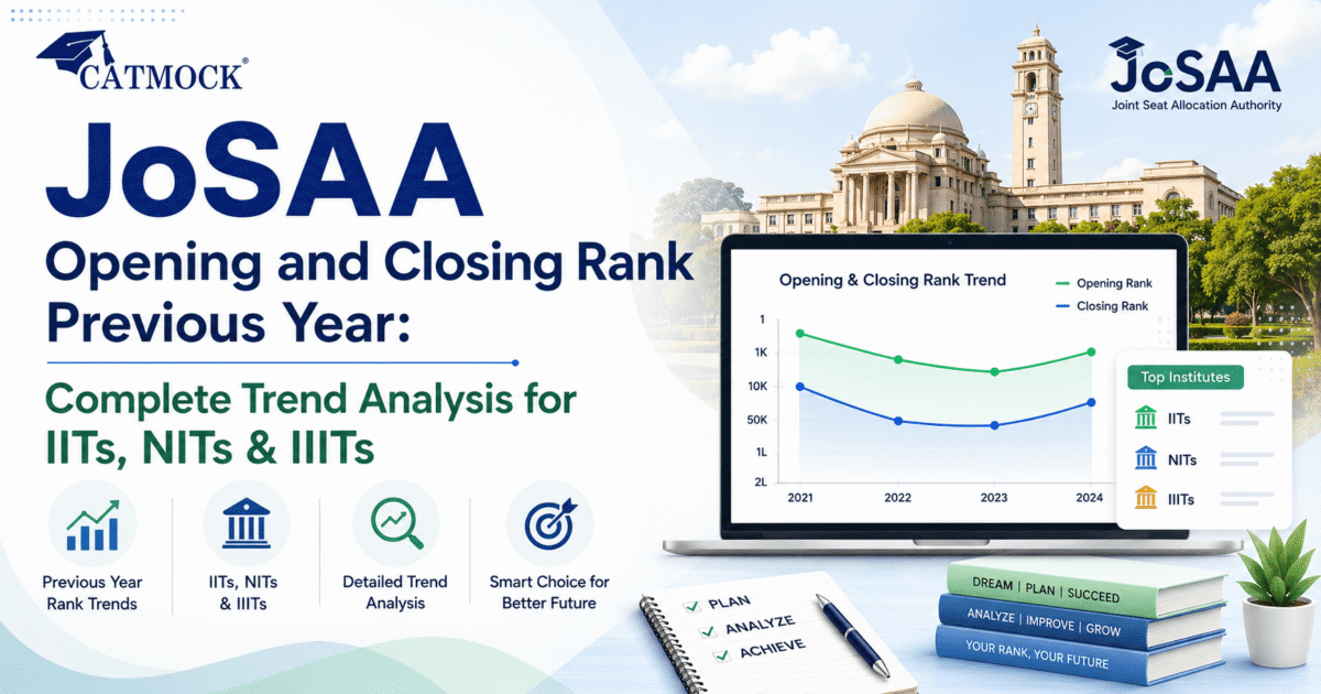 You are currently viewing JoSAA Opening and Closing Rank Previous Year: Complete Trend Analysis for IITs, NITs & IIITs