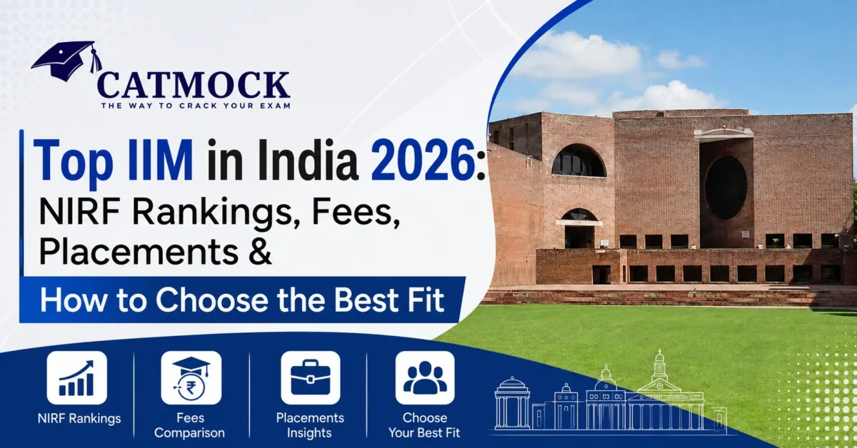 You are currently viewing Top IIM in India 2026: NIRF Rankings, Fees, Placements & How to Choose the Best Fit