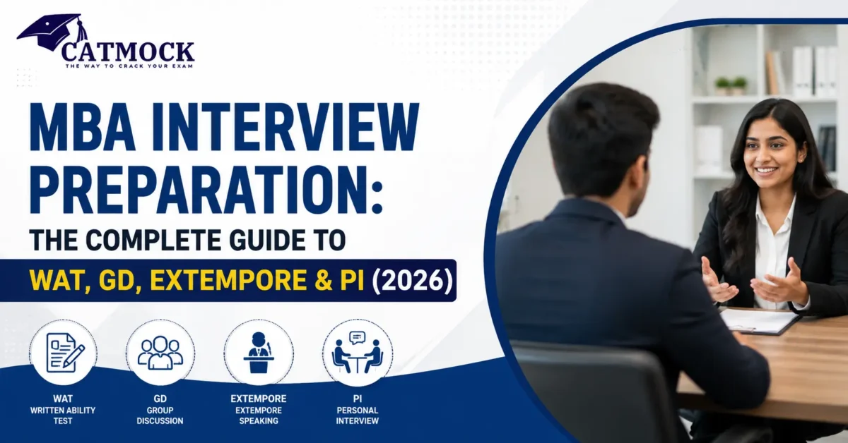 You are currently viewing MBA Interview Preparation: The Complete Guide to WAT, GD, Extempore & PI (2026)
