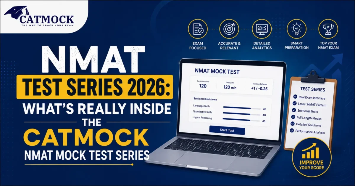 NMAT Test Series 2026: What’s Really Inside the CatMock NMAT Mock Test Series