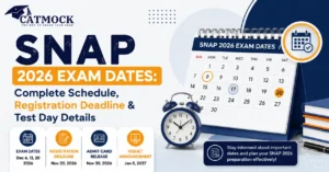 Read more about the article SNAP 2026 Exam Dates: Complete Schedule, Registration Deadline & Test Day Details