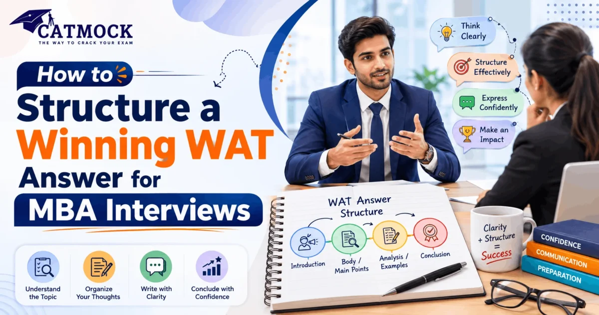 You are currently viewing How to Structure a Winning WAT Answer for MBA Interviews
