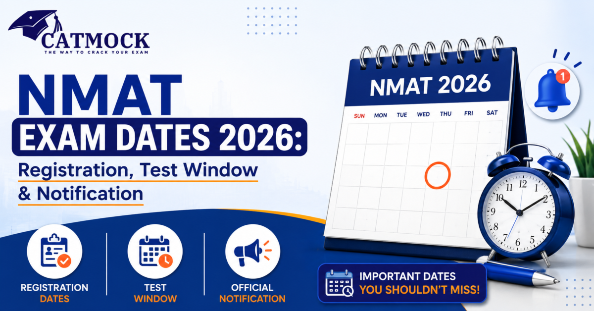 You are currently viewing NMAT Exam Dates 2026: Registration, Test Window & Notification
