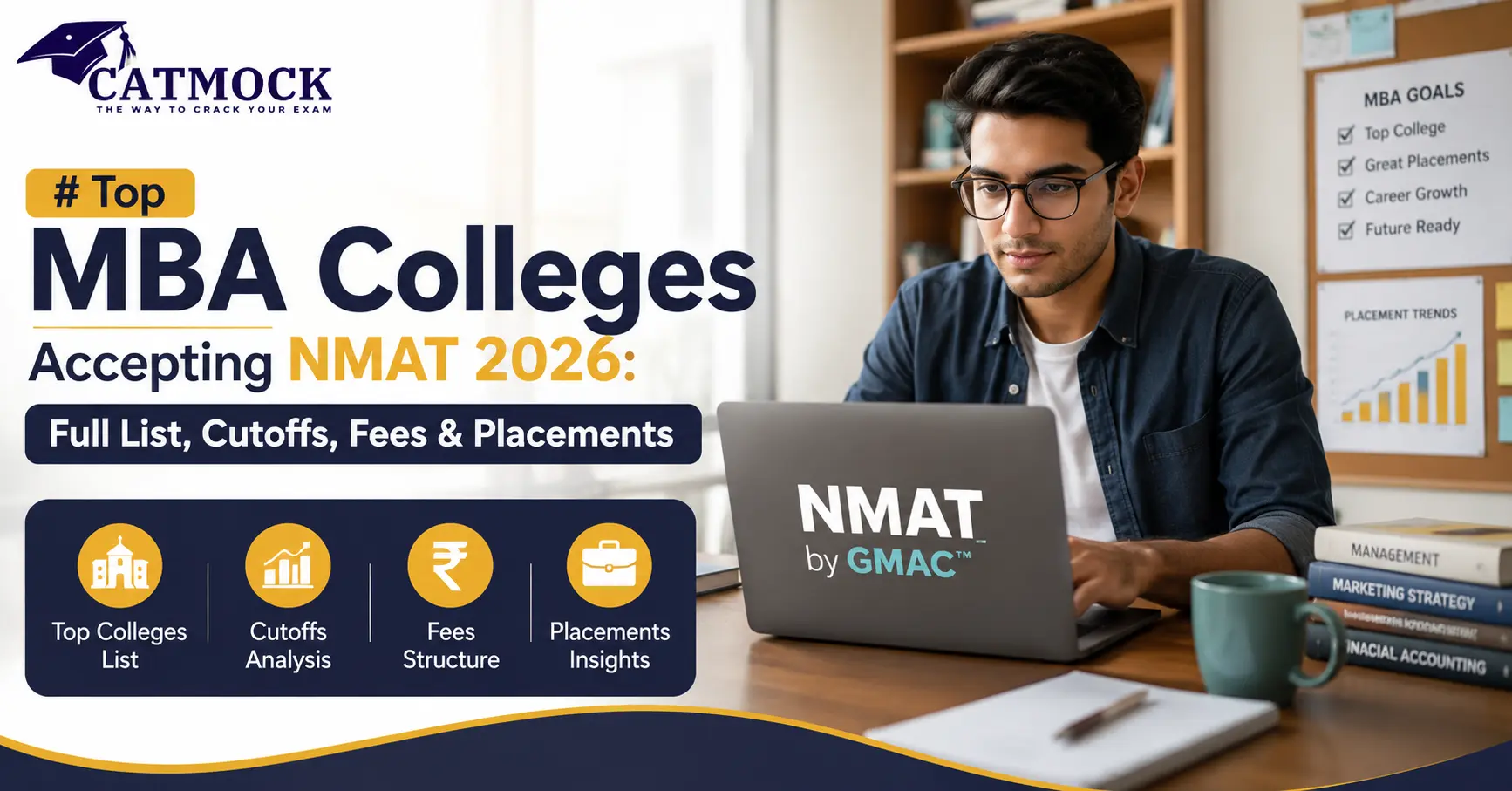You are currently viewing Top MBA Colleges Accepting NMAT 2026: Full List, Cutoffs, Fees & Placements