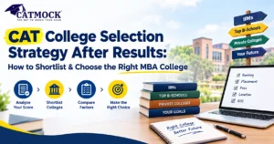 Read more about the article CAT College Selection Strategy After Results: How to Shortlist & Choose the Right MBA College
