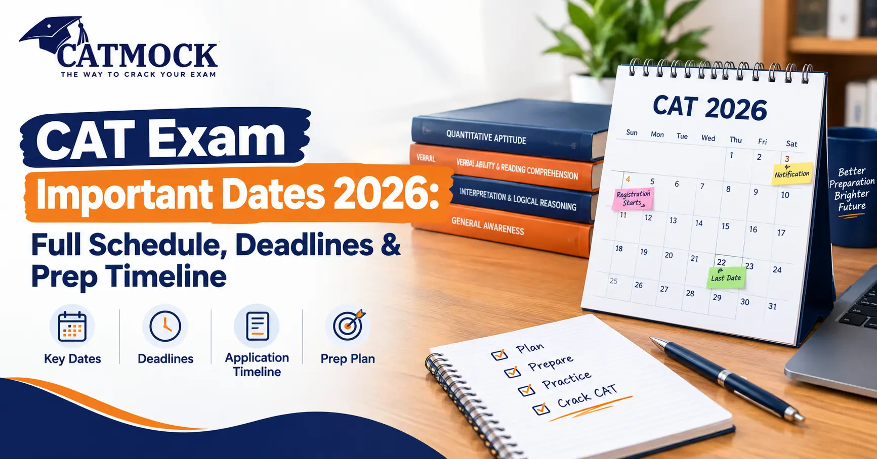 You are currently viewing CAT Exam Important Dates 2026: Full Schedule, Deadlines & Prep Timeline