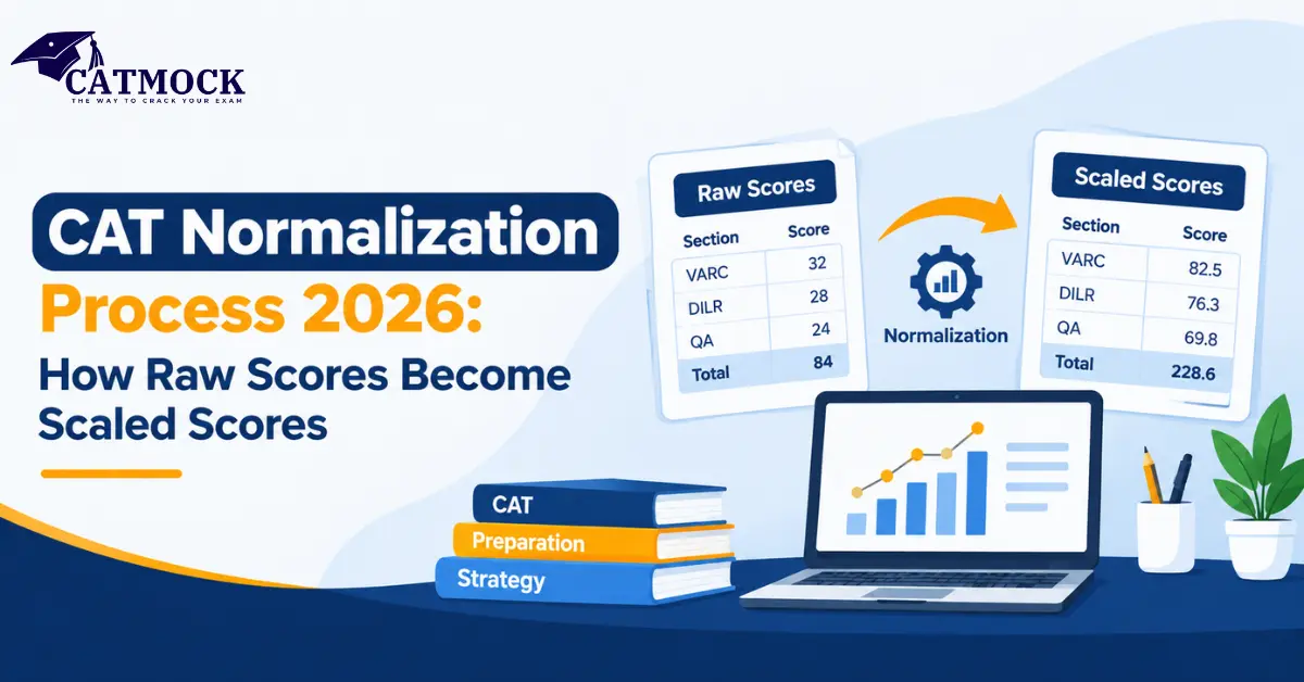 You are currently viewing CAT Normalization Process 2026: How Raw Scores Become Scaled Scores