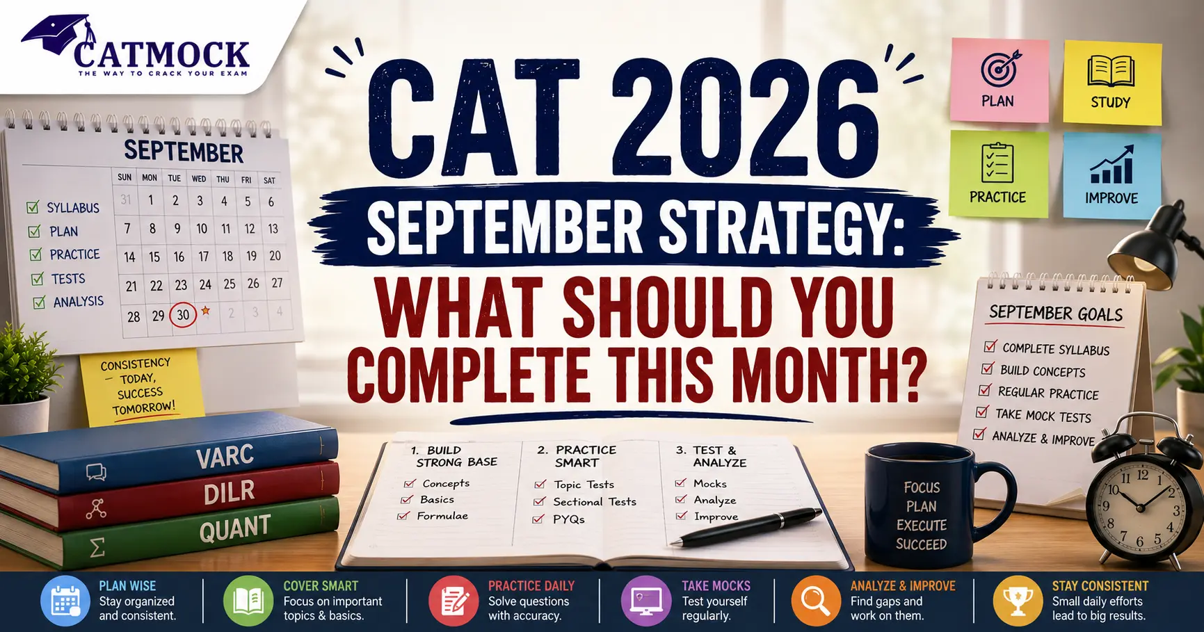 You are currently viewing CAT 2026 September Strategy: What Should You Complete This Month?