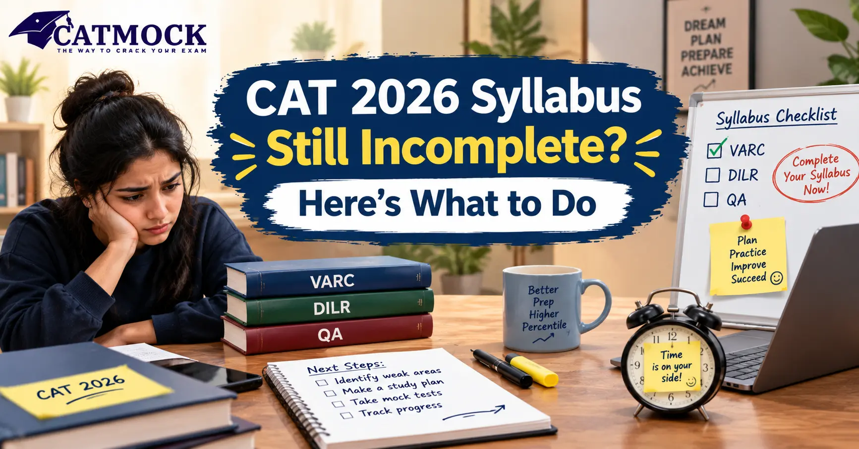 CAT 2026 Syllabus Still Incomplete? Here's What You Should Do Now