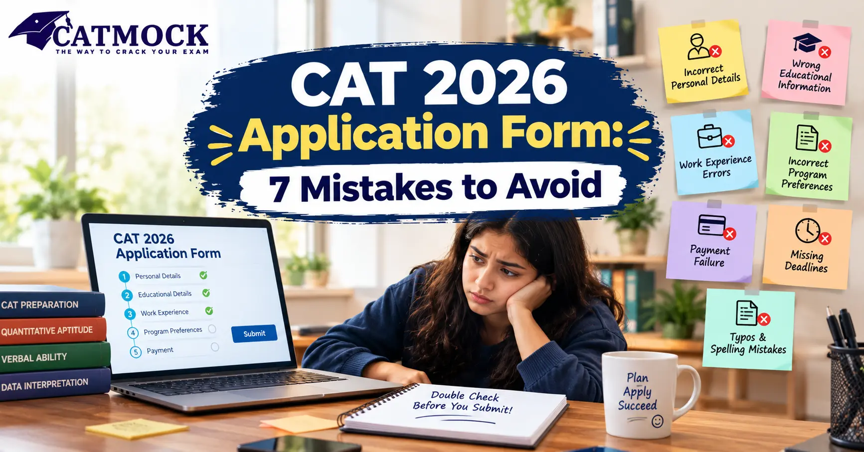 CAT 2026 Application Form: 7 Mistakes to Avoid