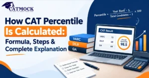 Read more about the article How CAT Percentile Is Calculated: Formula, Steps & Complete Explanation