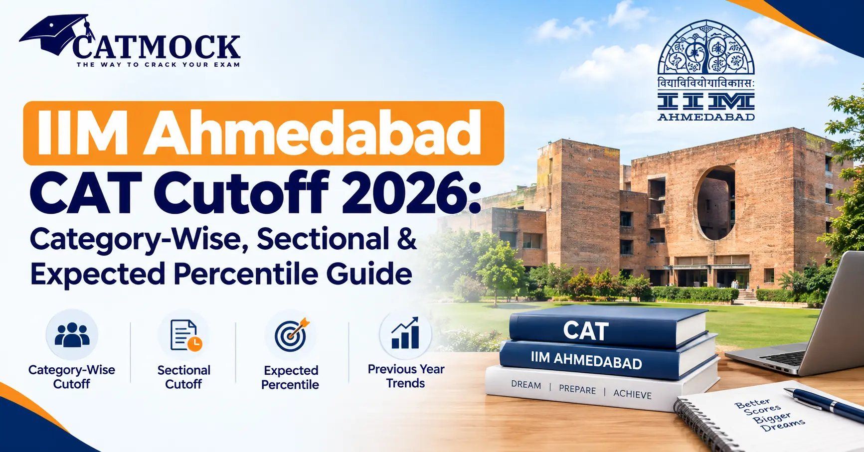 You are currently viewing IIM Ahmedabad CAT Cutoff 2026: Category-Wise, Sectional & Expected Percentile Guide