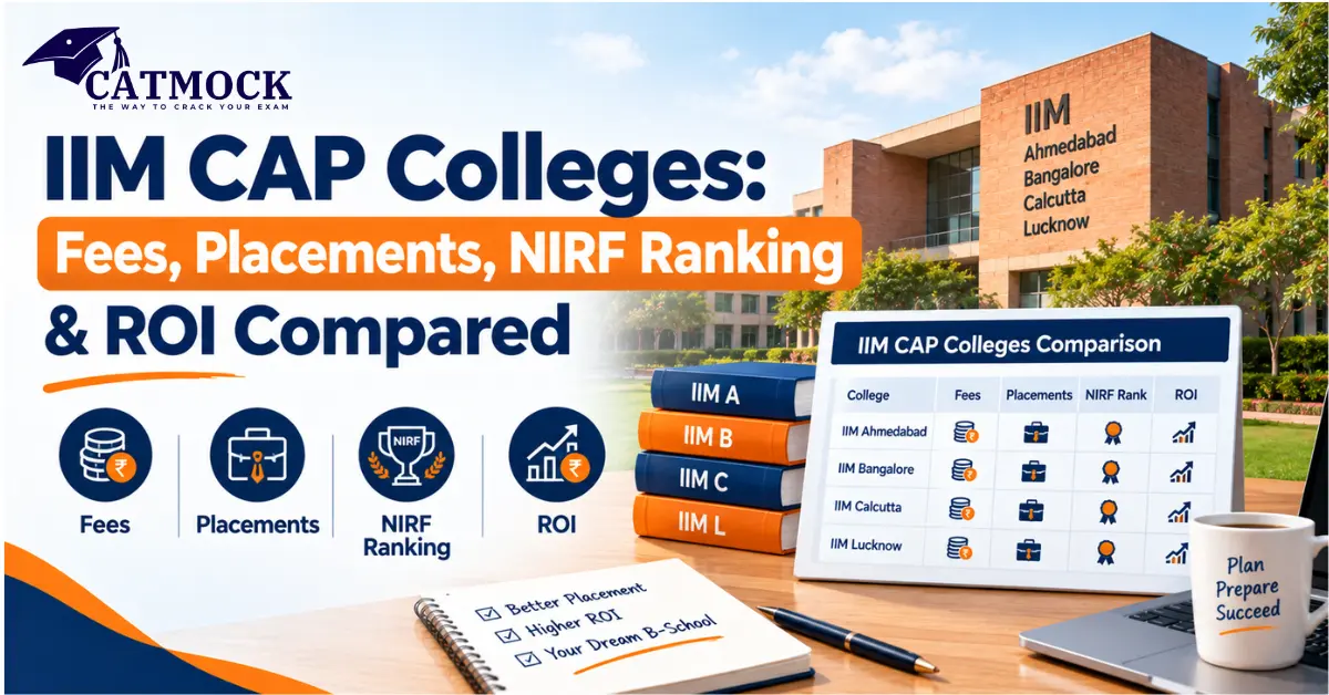 IIM CAP Colleges: Fees, Placements, NIRF Ranking & ROI Compared