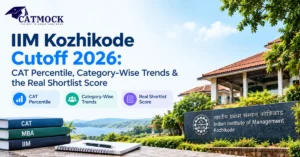 Read more about the article IIM Kozhikode Cutoff 2026: CAT Percentile, Category-Wise Trends & the Real Shortlist Score