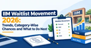 Read more about the article IIM Waitlist Movement 2026: Trends, Category-Wise Chances and What to Do Next