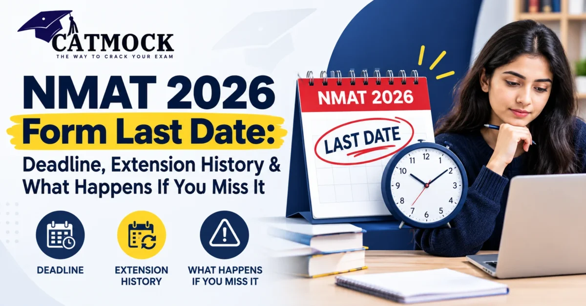 NMAT 2026 Form Last Date: Deadline, Extension History & What Happens If You Miss It