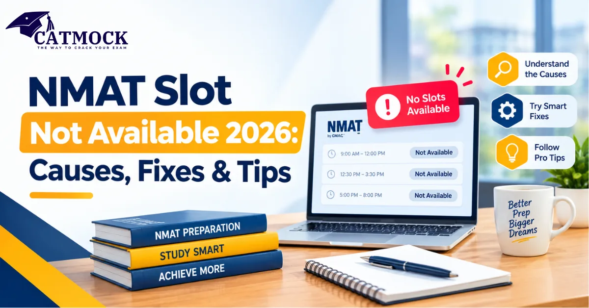 NMAT Slot Not Available 2026: Causes, Fixes & Tips