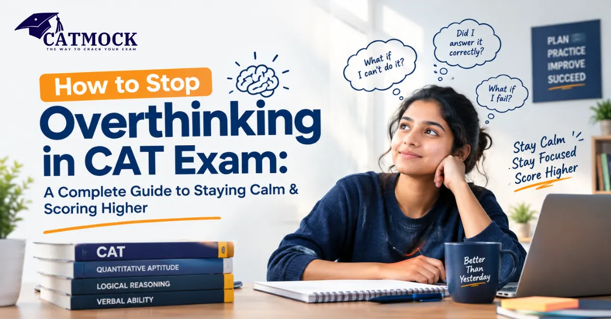How to Stop Overthinking in CAT Exam: A Complete Guide to Staying Calm & Scoring Higher