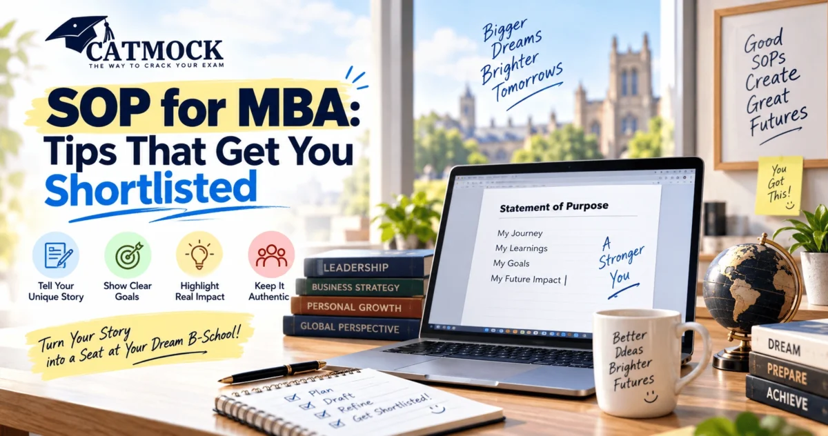 SOP for MBA: Tips That Get You Shortlisted