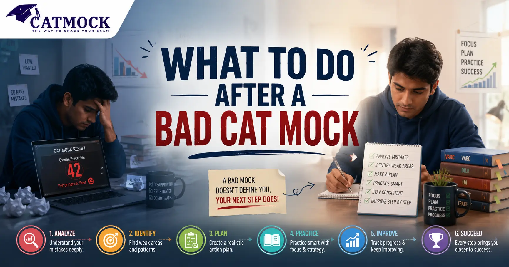 You are currently viewing What to Do After a Bad CAT Mock: 7 Recovery Steps