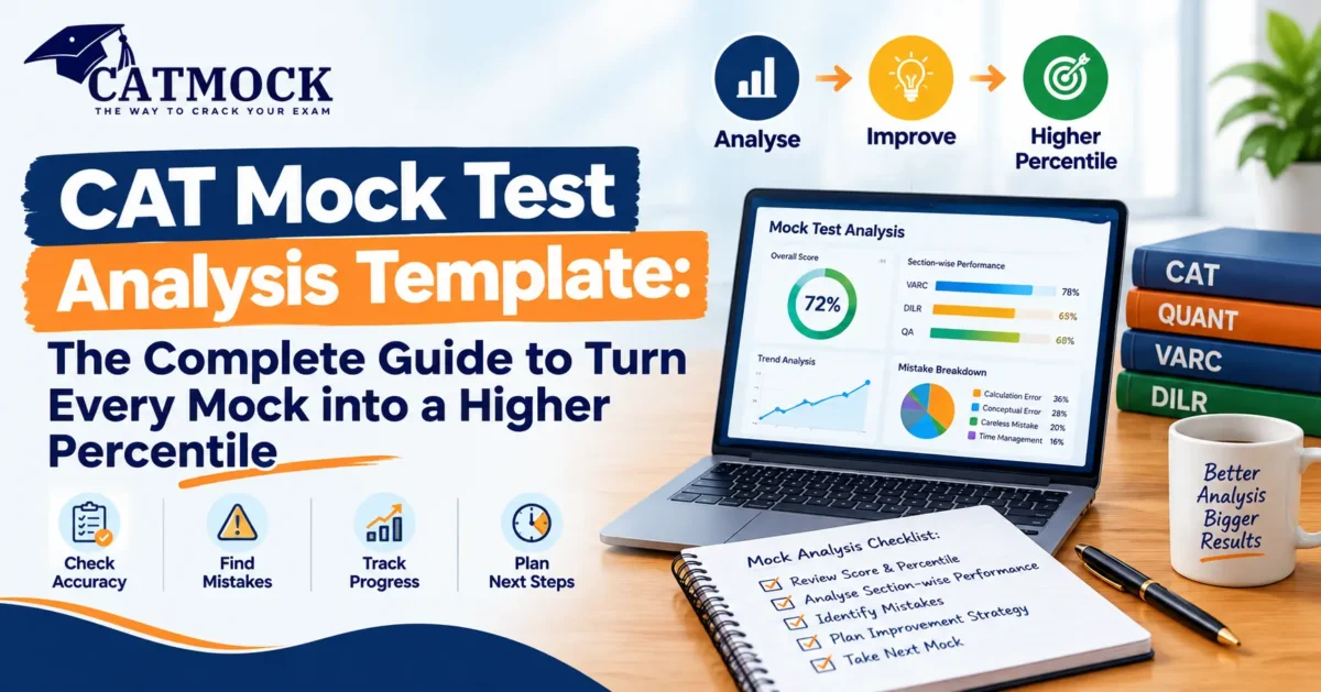You are currently viewing CAT Mock Test Analysis Template: The Complete Guide to Turn Every Mock into a Higher Percentile