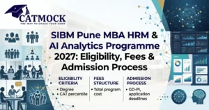 Read more about the article SIBM Pune MBA HRM & AI Analytics Programme 2027: Eligibility, Fees & Admission Process