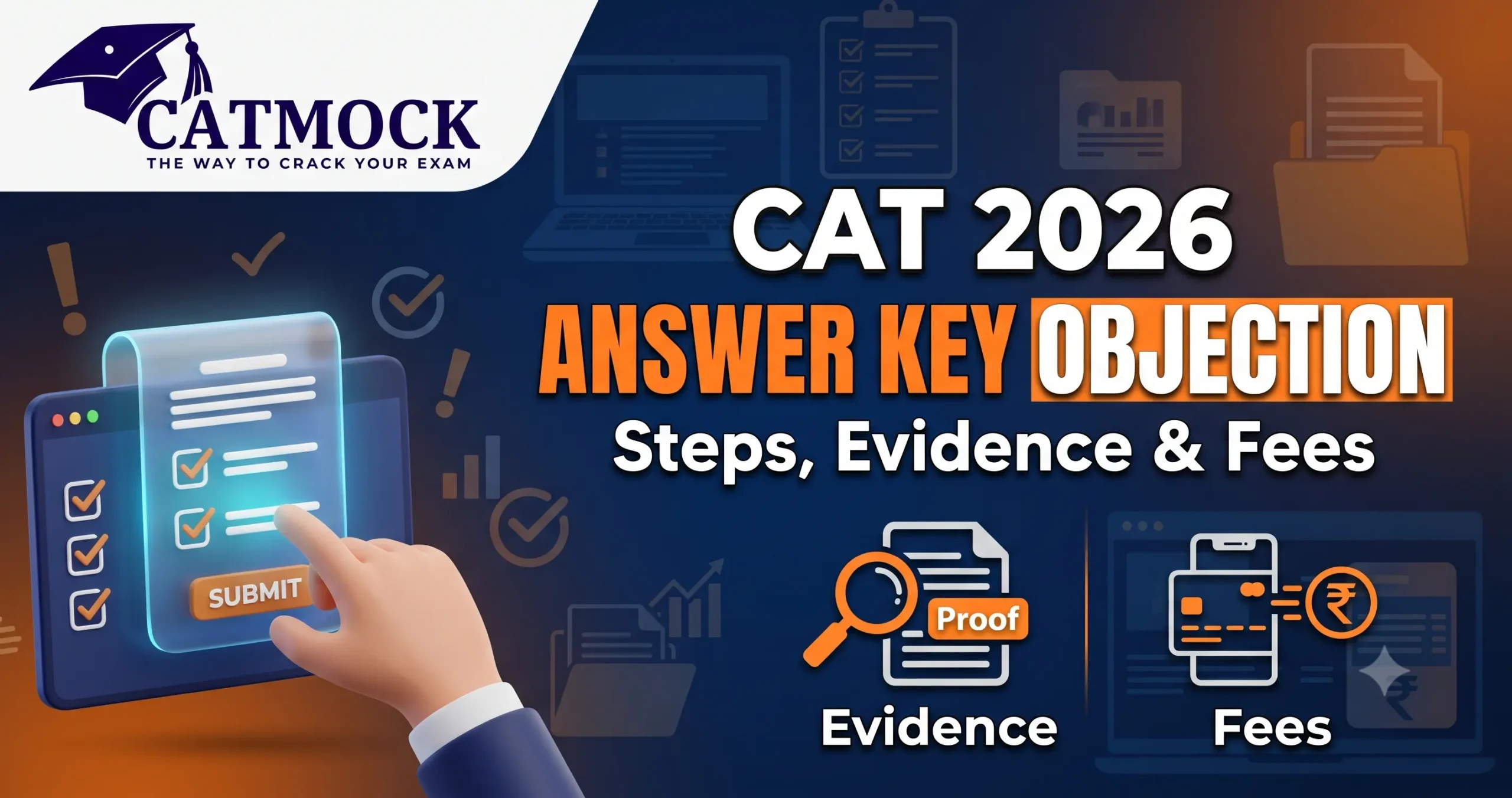 CAT 2026 Answer Key Objection: Steps, Evidence and Fees