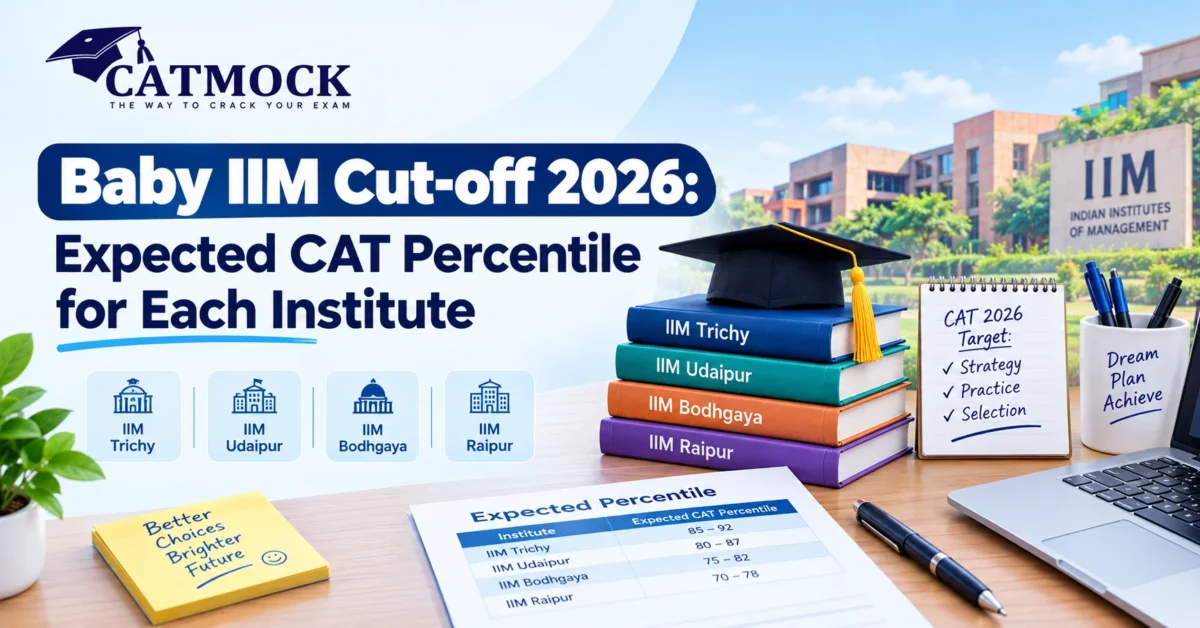 Baby IIM Cut-off 2026 Expected CAT Percentile for Each Institute