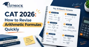 Read more about the article CAT 2026: How to Revise Arithmetic Formulas Quickly
