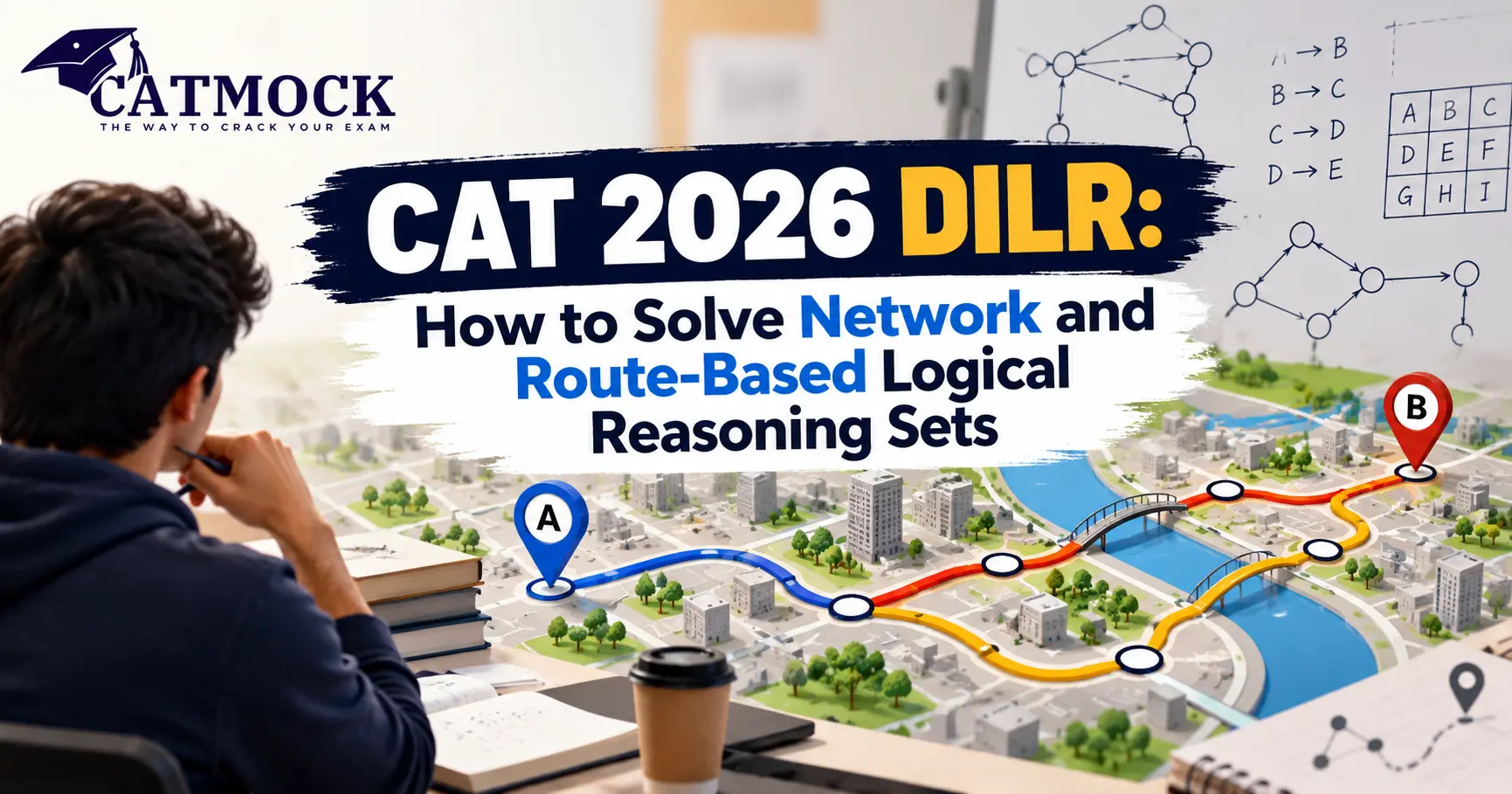 CAT 2026 DILR: How to Solve Network and Route-Based Logical Reasoning Sets