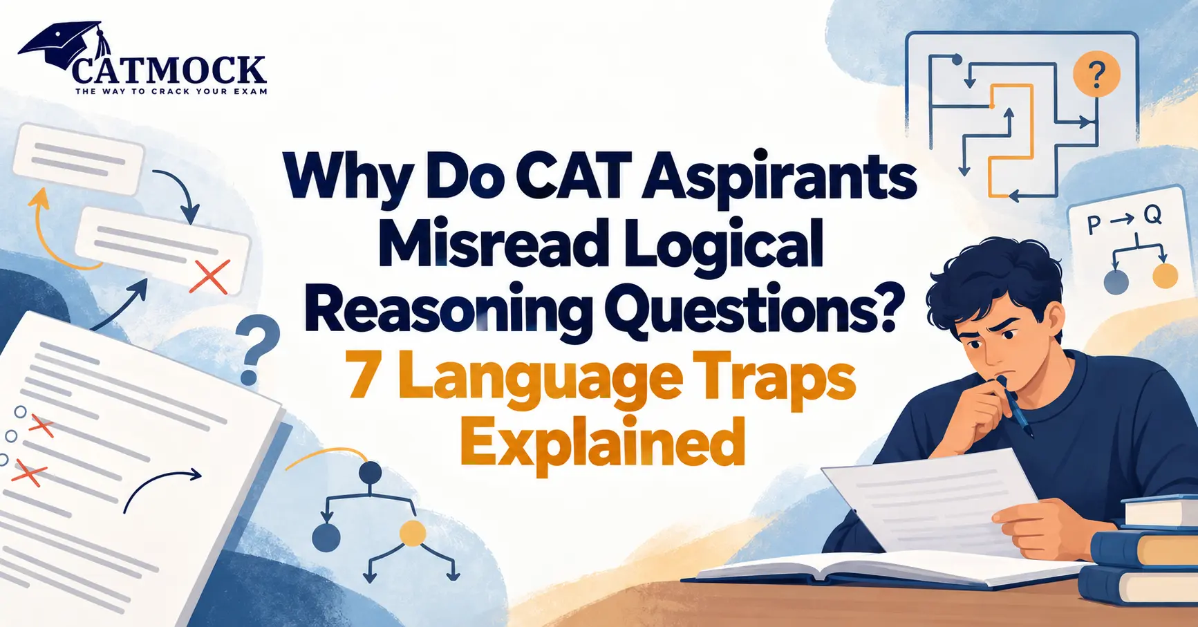 Why Do CAT Aspirants Misread Logical Reasoning Questions? 7 Language Traps Explained