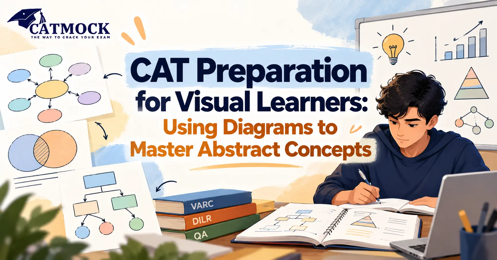 You are currently viewing CAT Preparation for Visual Learners: Using Diagrams to Master Abstract Concepts